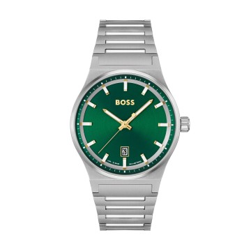 BOSS Candor Stainless Steel Quartz Men’s 41mm Watch 1514079