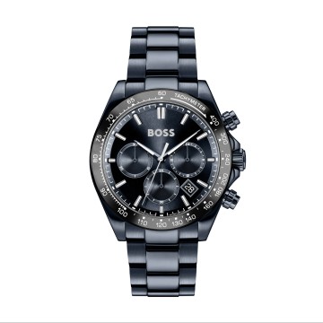 BOSS Hero 2.0 Blue Black Tone Chronograph Mens Watch 1514270