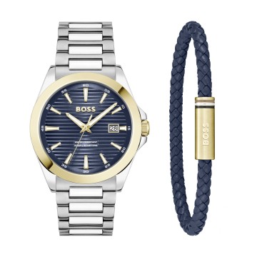 BOSS Strike Watch & Bracelet Gift Set 1570191