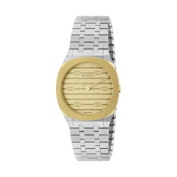 Gucci 25H 30mm Quartz Unisex Watch YA163502