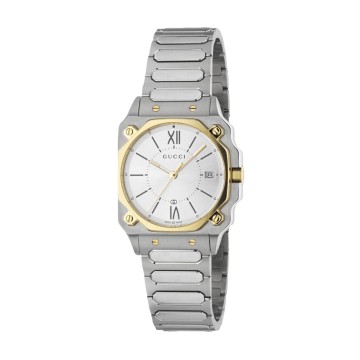 Gucci G-Flat 30mm Quartz Watch YA166506