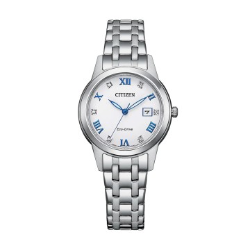 Citizen Silhouette Crystal 29mm Ladies Eco Drive Watch FE1240-81A 
