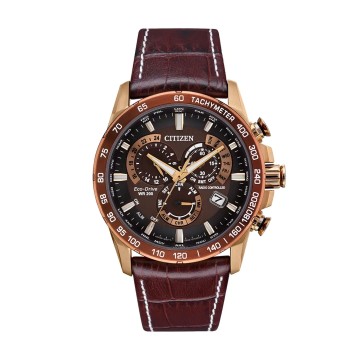 Citizen Perpetual Chrono A.T 43mm Mens Watch CB5869-03X 