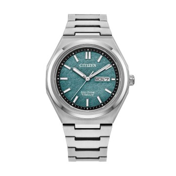 Citizen Zenshin Three-hand Super Titanium 39mm Watch AW0130-85X
