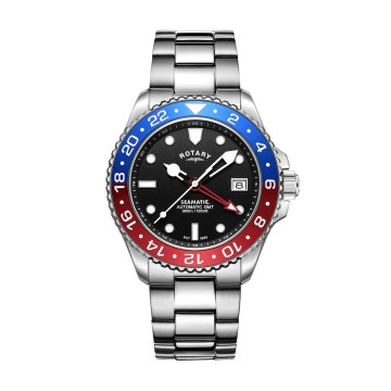 Rotary Seamatic 300 GMT Automatic Mens Watch GB04378/95