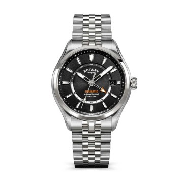 Rotary Seamatic 100 GMT Automatic Mens Watch RGB10037/04