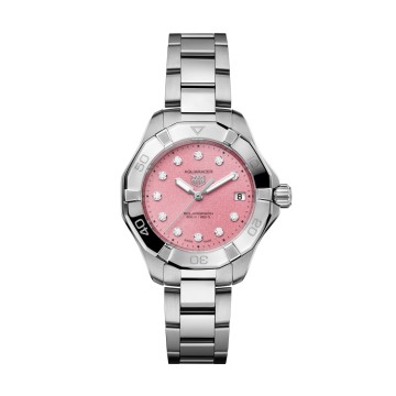 TAG Heuer Aquaracer 34mm Professional 200 Solargraph Diamond Ladies Watch WBP1318.BA0005