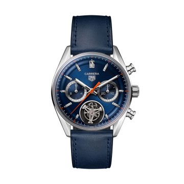 TAG Heuer Carrera Chronograph Tourbillon Automatic 42mm Mens Watch CBS5010.FC6543