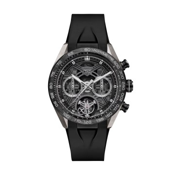TAG Heuer Carrera Chronograph Tourbillon Extreme Sport 44mm Mens Watch CBU5080.FT6272