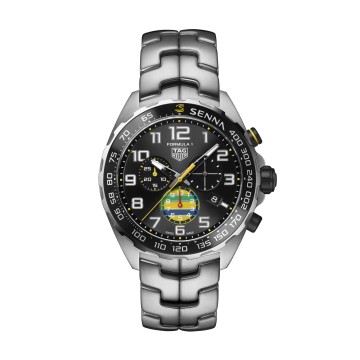 TAG Heuer SPECIAL EDITION Formula 1 Chronograph x Senna 43mm Watch CAZ101AX.BA0637