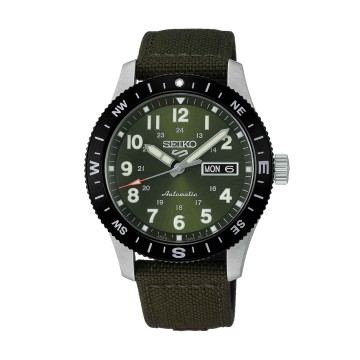 Seiko 5 Sports Field in Fatigue Green 41mm Watch HDB008K1