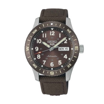 Seiko 5 Sports Field in Coyote Brown 41mm Watch HDB009K1