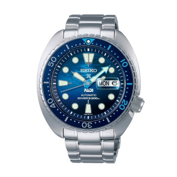 Seiko Prospex 'Great Blue' Turtle Scuba PADI Special Edition 45mm Mens Watch SRPK01K1