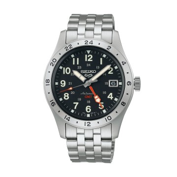 Seiko 5 Sports Field 'Deploy' Mechanical GMT Mens Watch SSK023K1