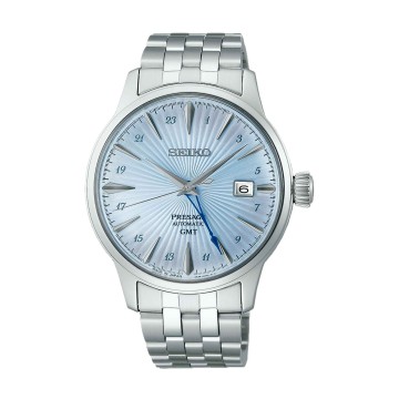 Seiko Presage ‘Skydiving’ Cocktail Time GMT Men's Watch SSK037J1