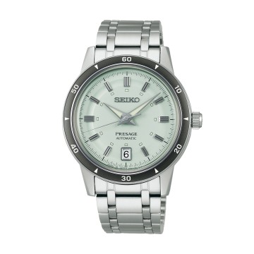 Seiko Presage Style 60s Ice Green Watch SRPL71J1