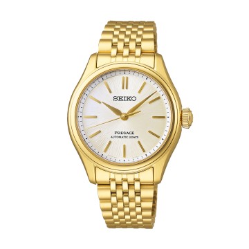 Seiko Presage Classic Series Shiro-iro 36mm Automatic Watch SPB524J1