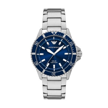 Emporio Armani World Explorer Solar-Powered Three-Hand Watch AR11697