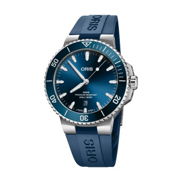 Aquis Date 43.5mm Blue Mens Watch 01 733 7789 4135-07 4 23 35FC