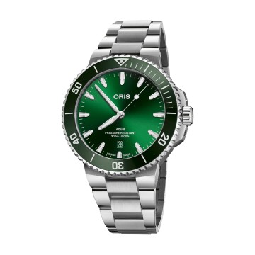 Oris Aquis Date 43.5mm Green Watch 01 733 7789 4157-07 8 23 04PEB