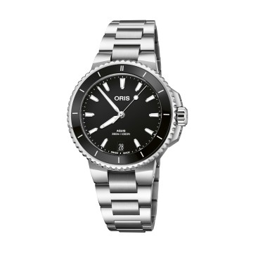 Oris Aquis Date 36.5mm Ladies Automatic Watch 01 733 7792 4154-07 8 19 05P