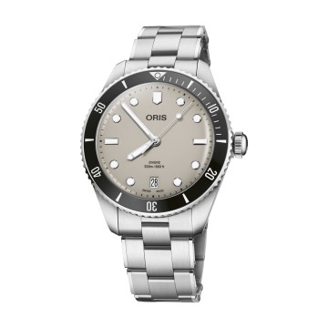 Oris Divers Date Automatic 39mm Men's Watch 01 733 7795 4051-Set