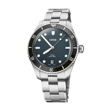 Oris Divers Date 39mm Automatic Mens Watch 01 733 7795 4055-Set