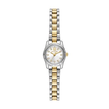 Michael Kors Micro Lexington Pavé Two-Tone Watch MK4903