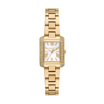 Michael Kors Petite Emery Pavé Gold-Tone Watch MK4867