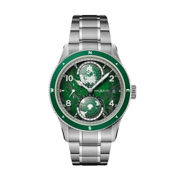 Montblanc 1858 Geosphere 0 Oxygen Chronograph 42mm Watch MB133303