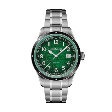 Montblanc 1858 Automatic Date 0 Oxygen 42mm Watch MB133269 