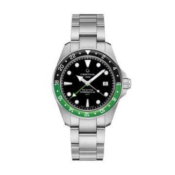 Certina DS Action Powermatic 80 GMT 41mm Mens Watch C032.929.11.051.00