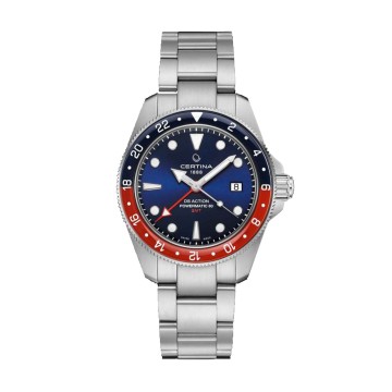 Certina DS Action Powermatic 80 GMT Mens 41mm Watch C032.929.11.041.00
