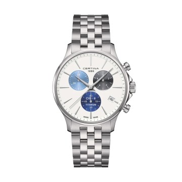 Certina DS-8 Chrono Titanium 41mm Mens Watch C045.417.44.011.00