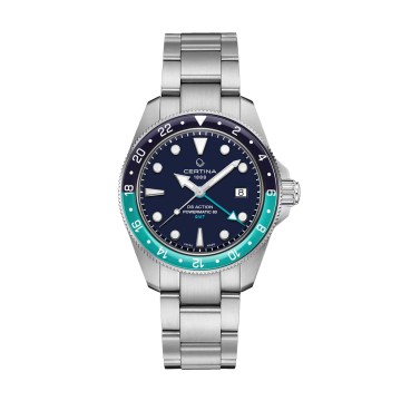 Certina DS Action GMT Powermatic 80 Mens Watch C032.929.11.041.01