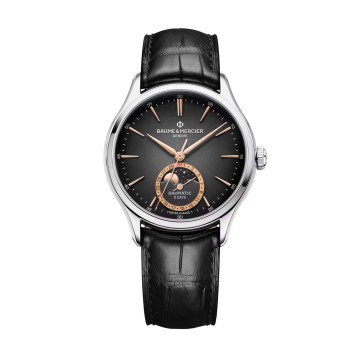 Baume & Mercier Clifton Automatic Moon Phase 39mm Watch 10758