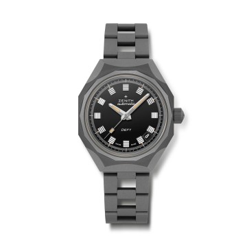 Zenith Defy Revival Shadow Microblasted Titanium 37mm Mens Watch 97.A3642.670/21.M3642