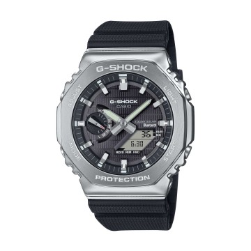 G-SHOCK Metal Covered 2100 Bluetooth Solar Mens Watch GBM-2100-1AER