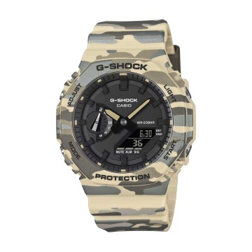 G-SHOCK Analogue-Digital 2100 Series Camouflage Watch GA-2100CM-5A
