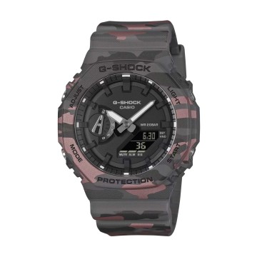 G-SHOCK Analogue-Digital 2100 Series Camouflage Watch GA-2100CM-8A