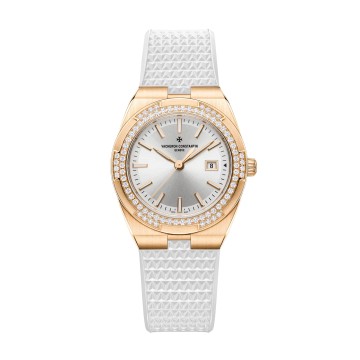 Vacheron Constantin Overseas Quartz 33mm Ladies Watch 1225V/000R-B592