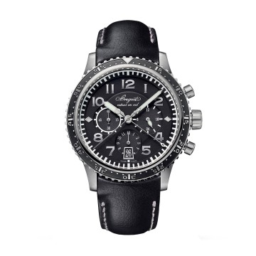 Breguet Type XX Black Strap Watch G3810TIH23ZU