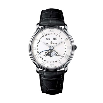 Blancpain Villeret Quantieme Complet Mens Watch 6654-1127-55B