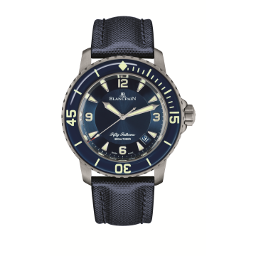Blancpain Fifty Fathoms Bathyscaphe Mens Watch 5015-12B40-O52A