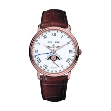 Blancpain Villeret Complete Calendar Mens Watch 6639-3631-55B