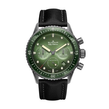 Blancpain Fifty Fathoms Bathyscaphe Chronographe Flyback Mens Watch 5200-0153-B52A