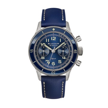 Blancpain Air Command Flyback Chronograph Automatic 36mm Men's Watch AC03 12B40 63B 