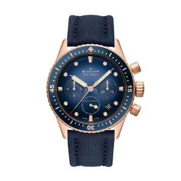 Blancpain Fifty Fathoms Bathyscaphe Automatic 43mm Mens Watch 5200 3640 O52B