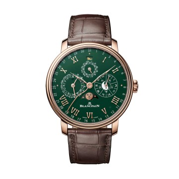 Blancpain Villaret Traditional 45.2mm Chinese Calendar Watch 0888-3632C-55B