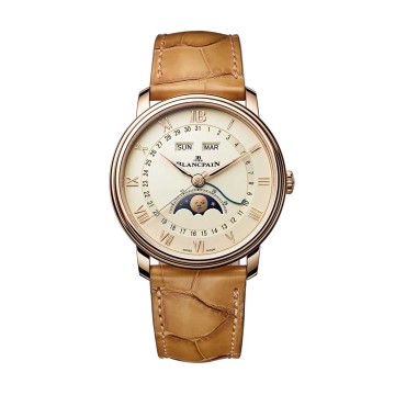 Blancpain Villeret Quantième Complet Watch 6654N 3642 55B